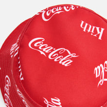 Load image into Gallery viewer, Kith x Coca-Cola x Mitchell &amp; Ness Coke Is It Bucket Hat - Red / Multi
